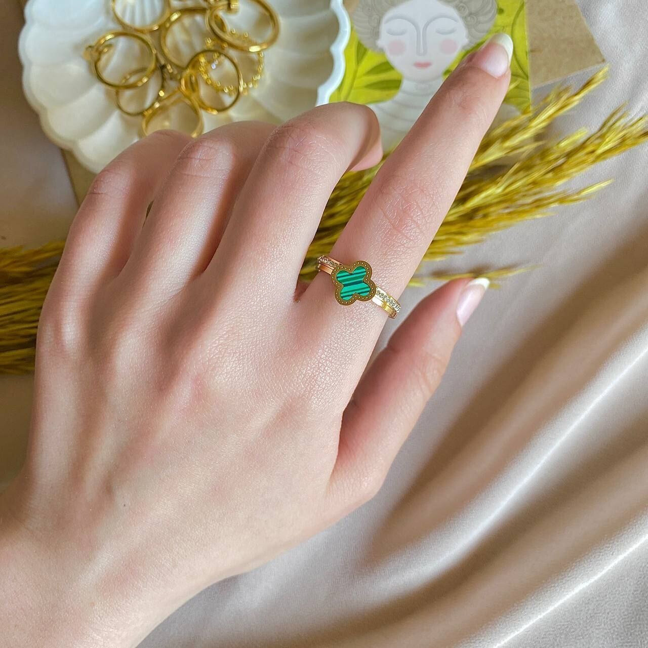 50167 Gold Plated Ring