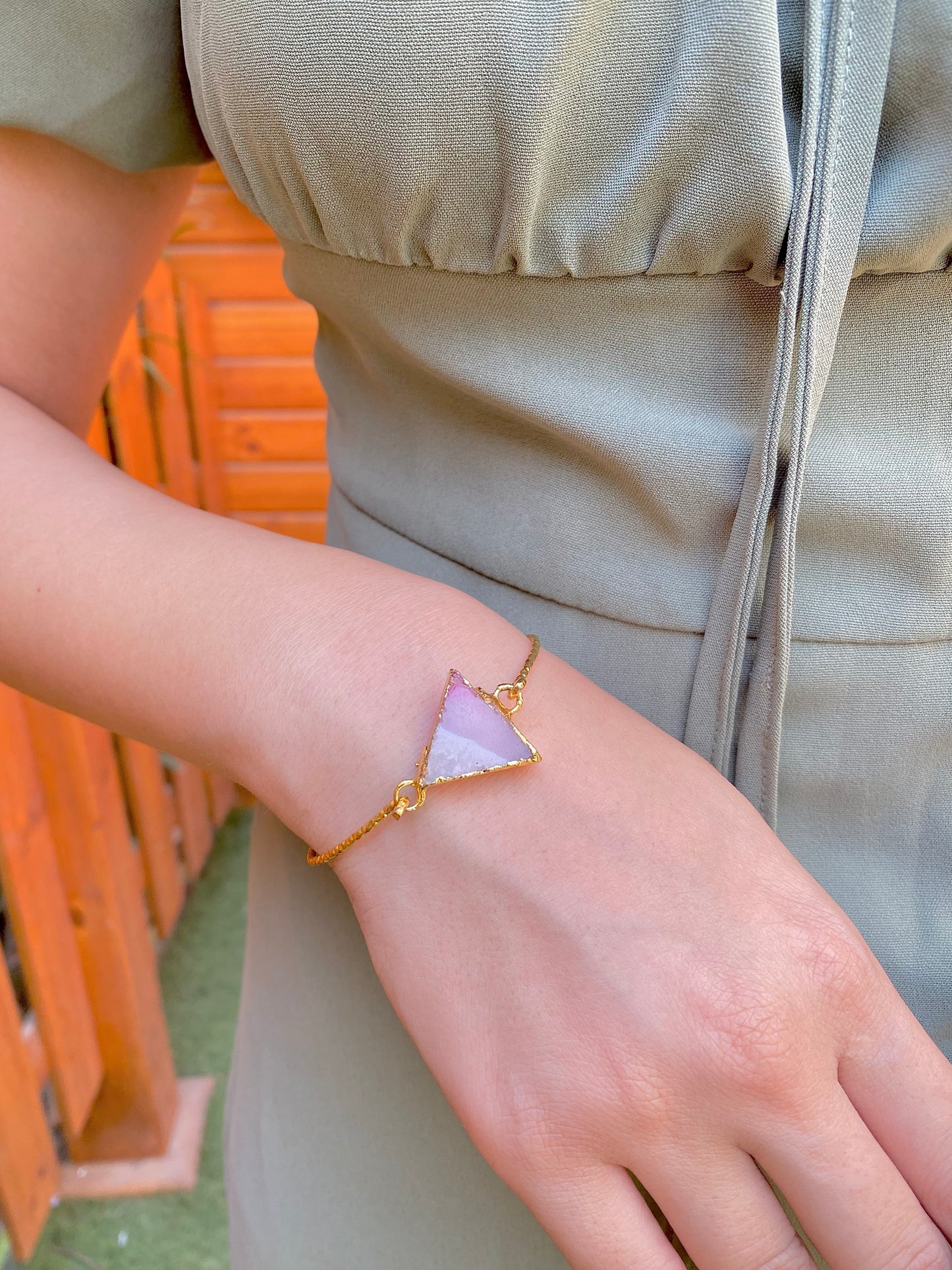 Rosé Prism | Handmade Bracelet, Singular Creation