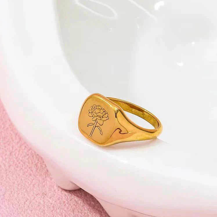50421 Gold Plated Ring