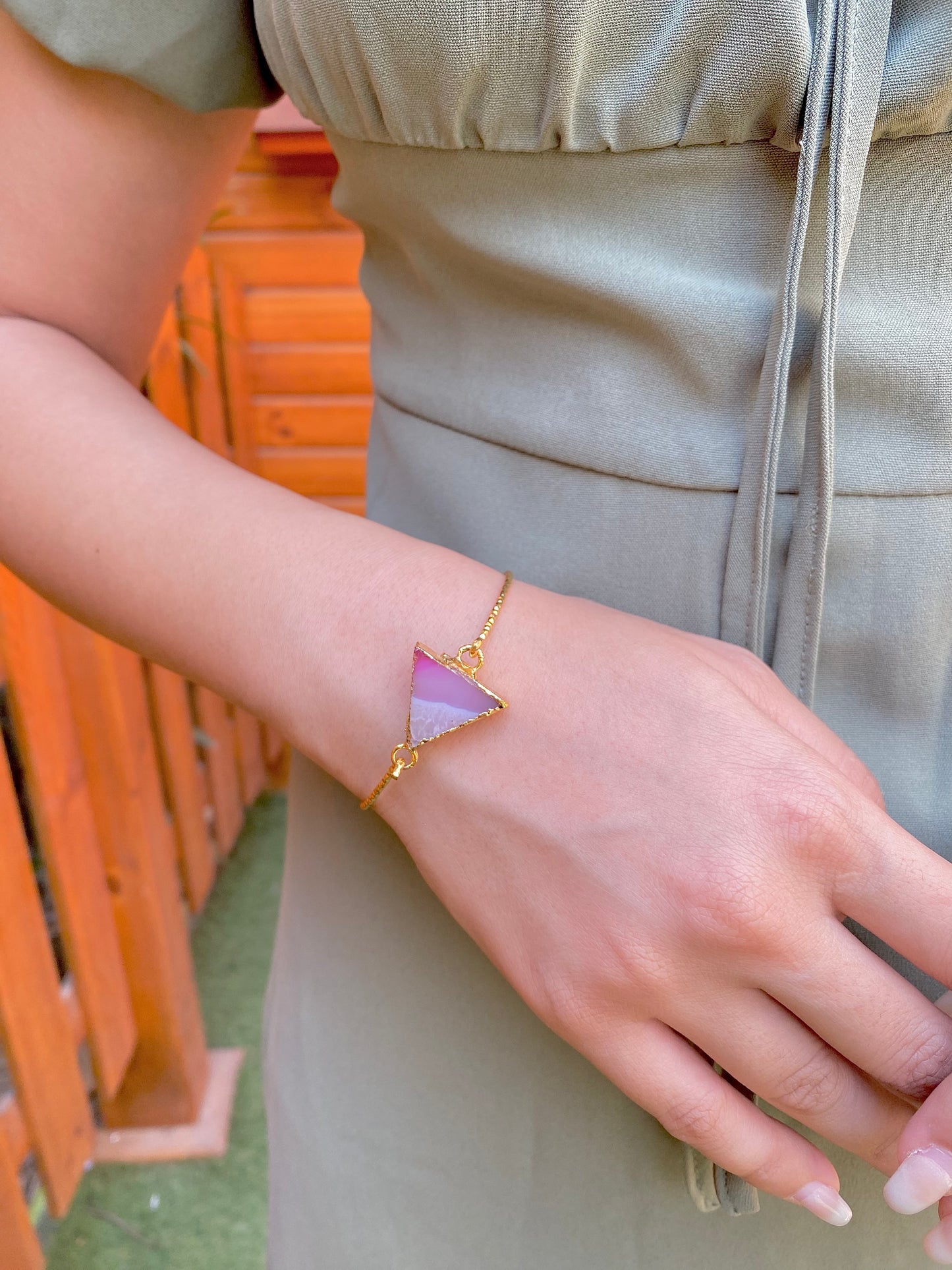 Rosé Prism | Handmade Bracelet, Singular Creation
