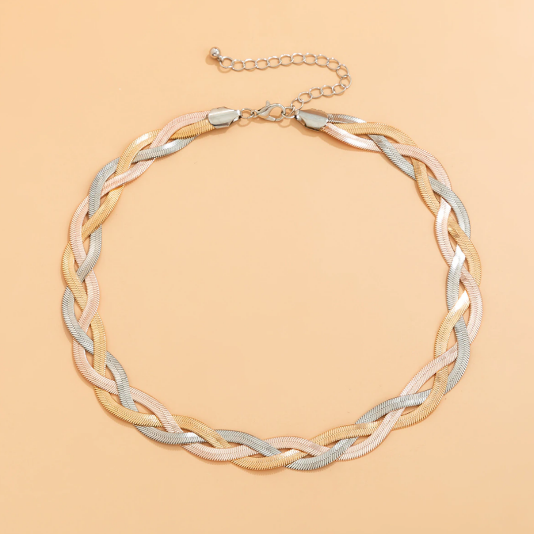 10149-7 Gold Plated Necklace