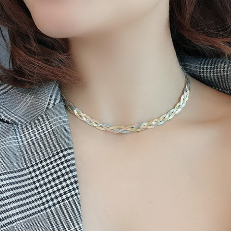 10149-7 Gold Plated Necklace