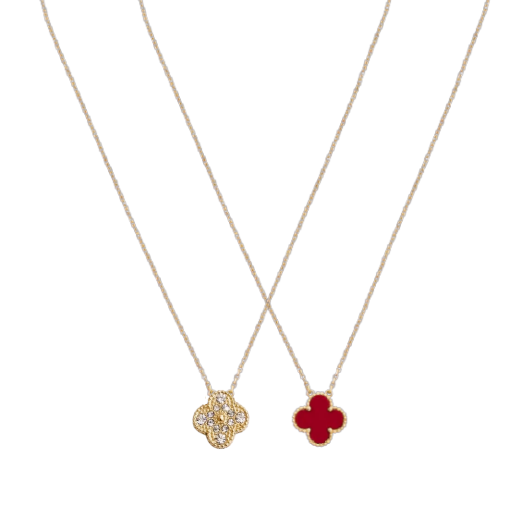 10152-5 Double face Gold Plated Necklace