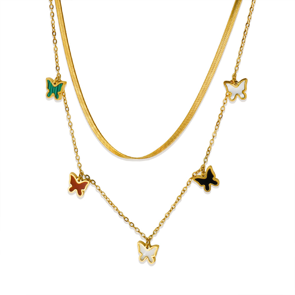 10325 gold plated necklace