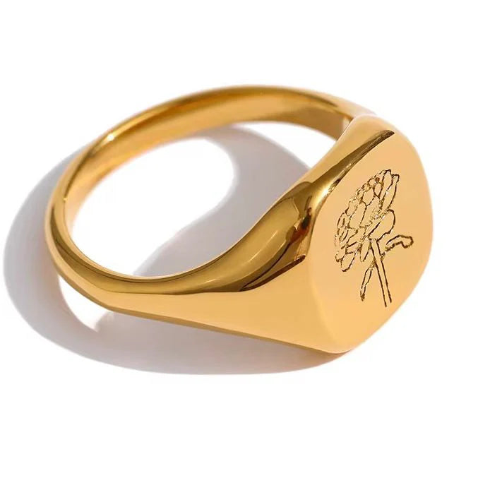 50421 Gold Plated Ring