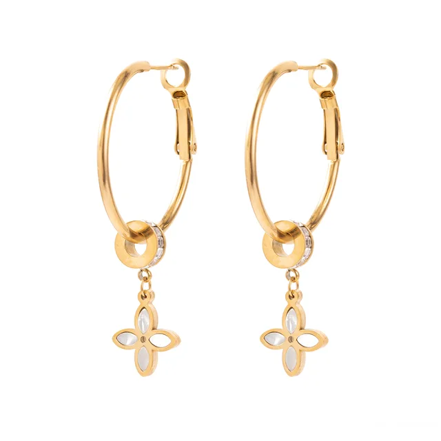 40113 Gold Plated Earrings