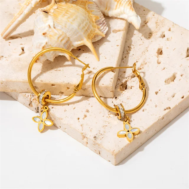 40113 Gold Plated Earrings