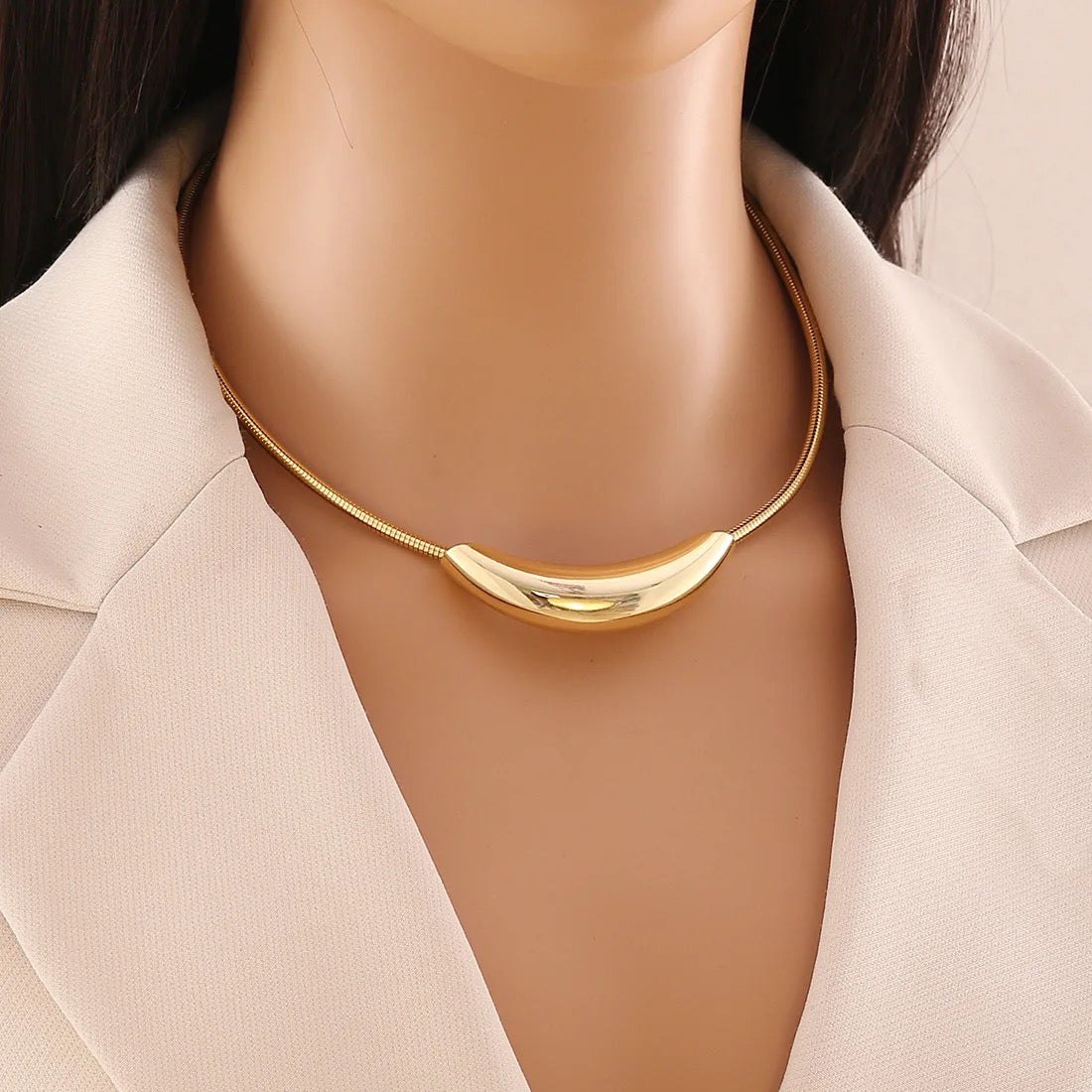 150009 Gold Plated Choker