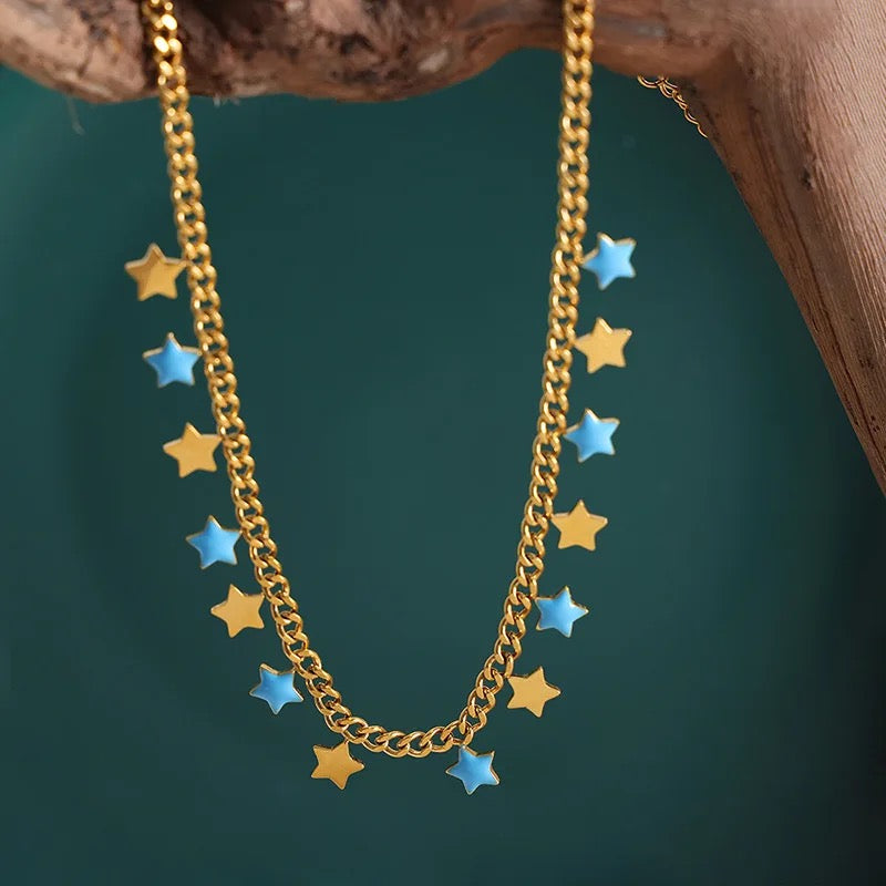 10328 gold plated necklace