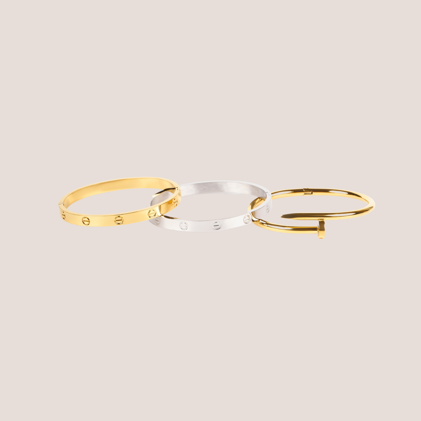 20027-1 Gold plated bangle bracelet