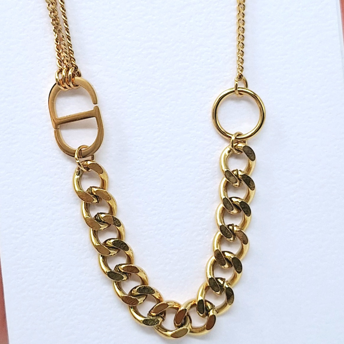 10447 Gold Plated Necklace