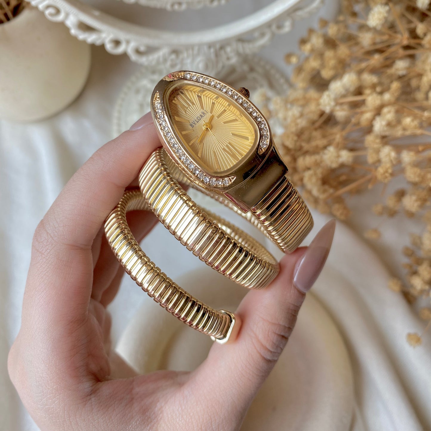 0001 BVLGARI Snake Watch