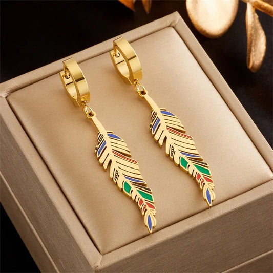 40181 gold plated Earrings