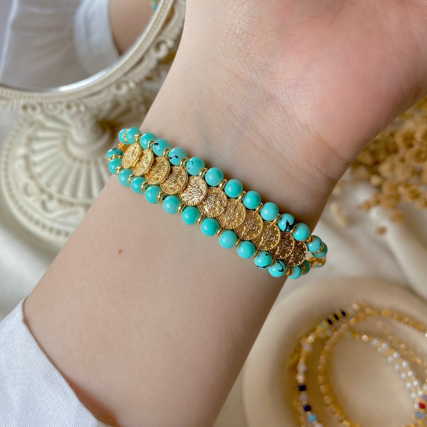 Coin Dancer | Handmade Bracelet, Singular Creations