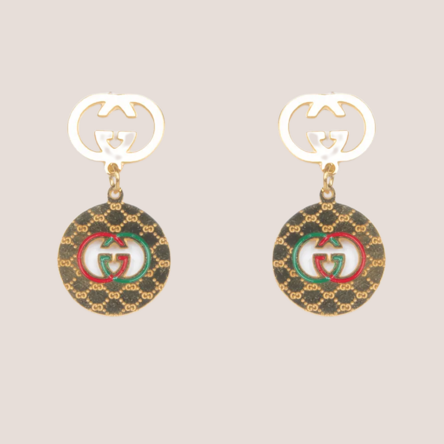 40007 Gold Plated Earrings