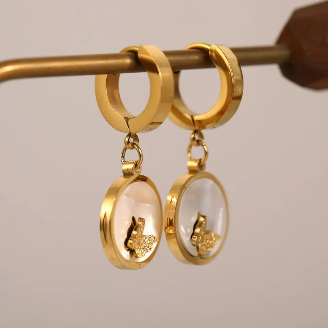 40091 Gold Plated Earrings