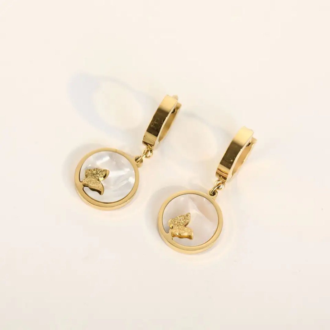 40091 Gold Plated Earrings