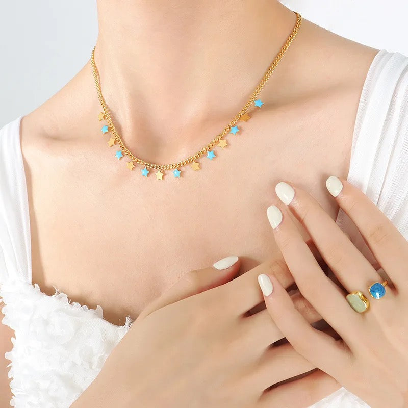 10328 gold plated necklace