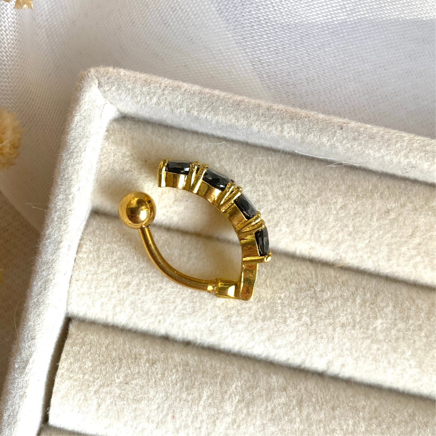 00056 Gold Plated Piercing