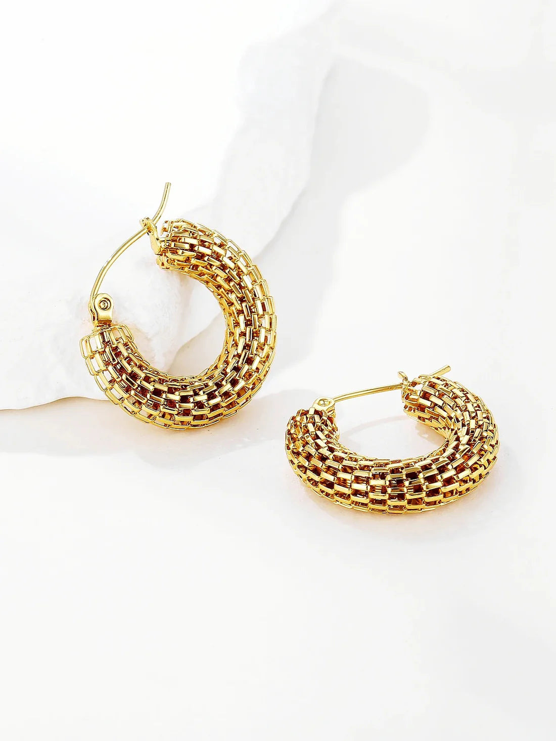 40401 gold plated Earrings