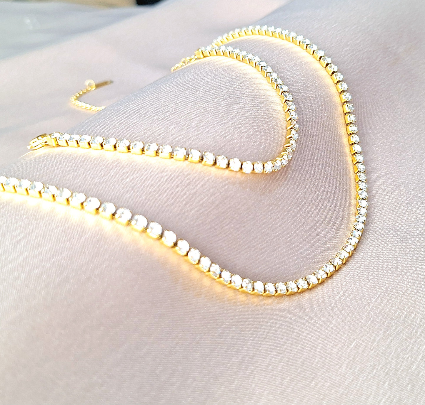 80032 Gold Plated 2 Pieces Set