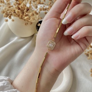 #30598 Copper Gold Plated Bracelet