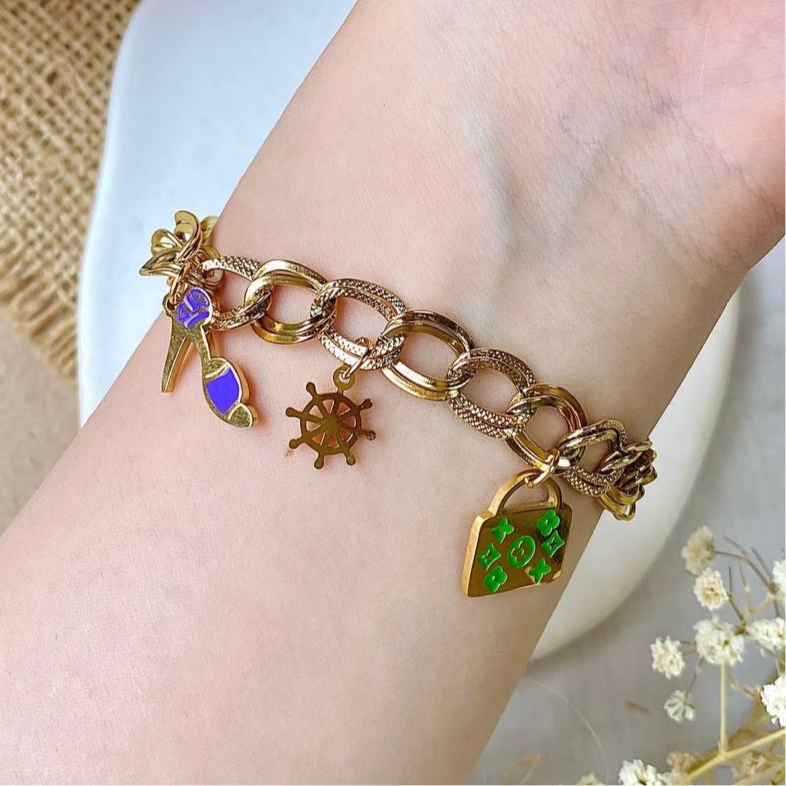 30396 Gold Plated Bracelet
