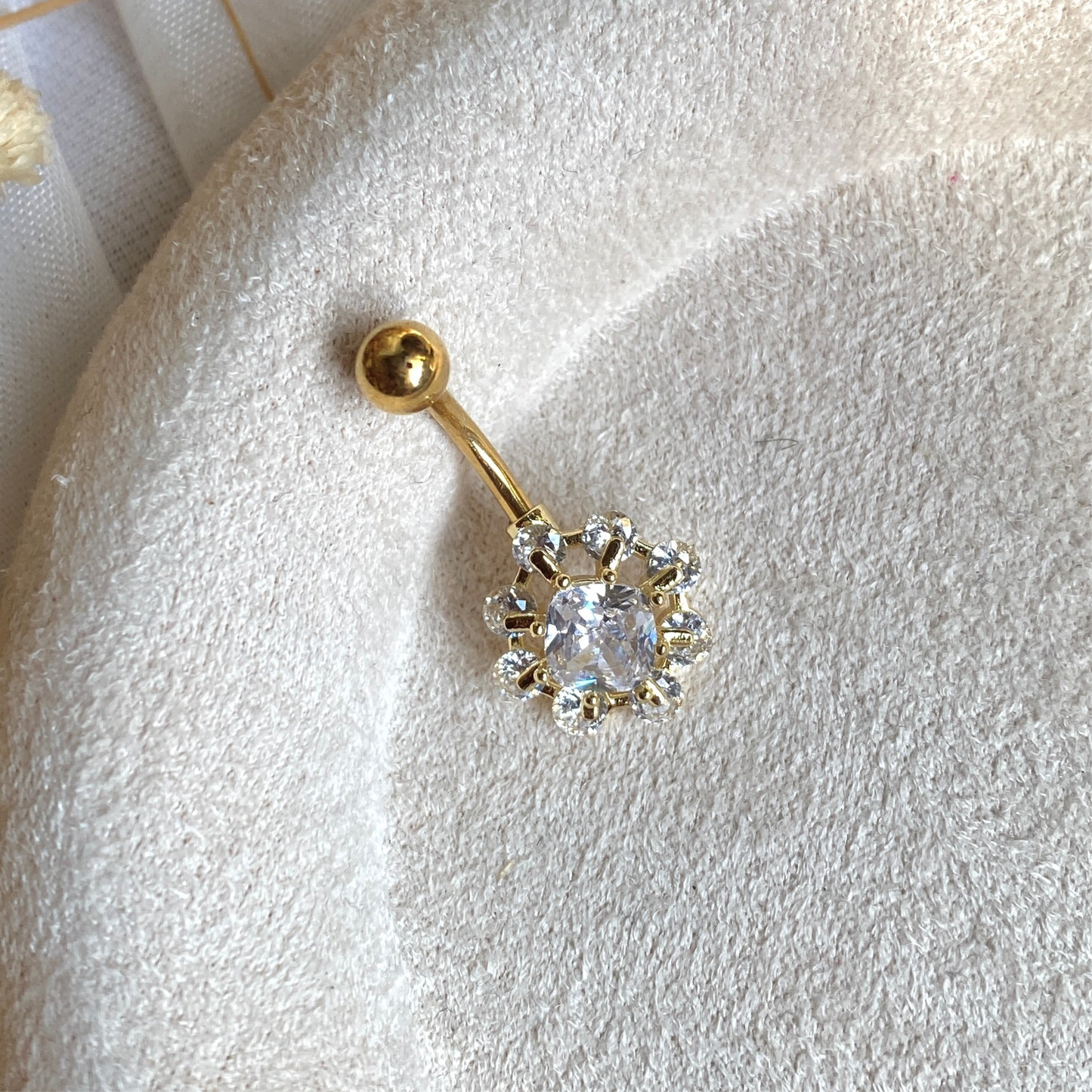 #00053 Copper Gold Plated Piercing