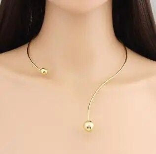 150010 Gold Plated Choker