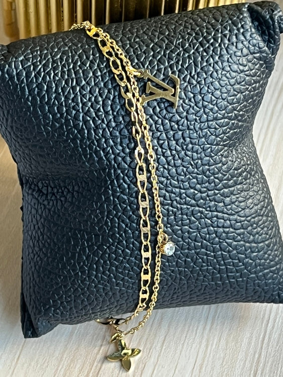 70010 Gold Plated Anklet