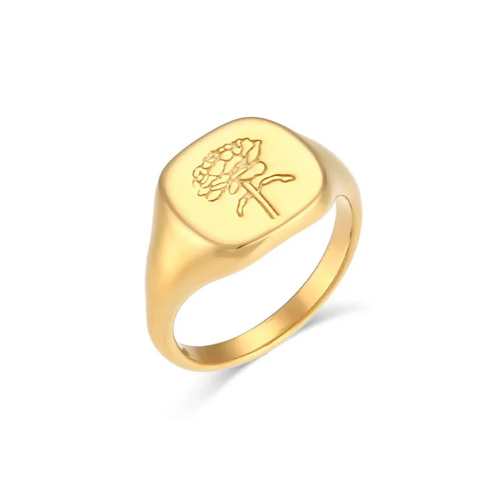 50421 Gold Plated Ring