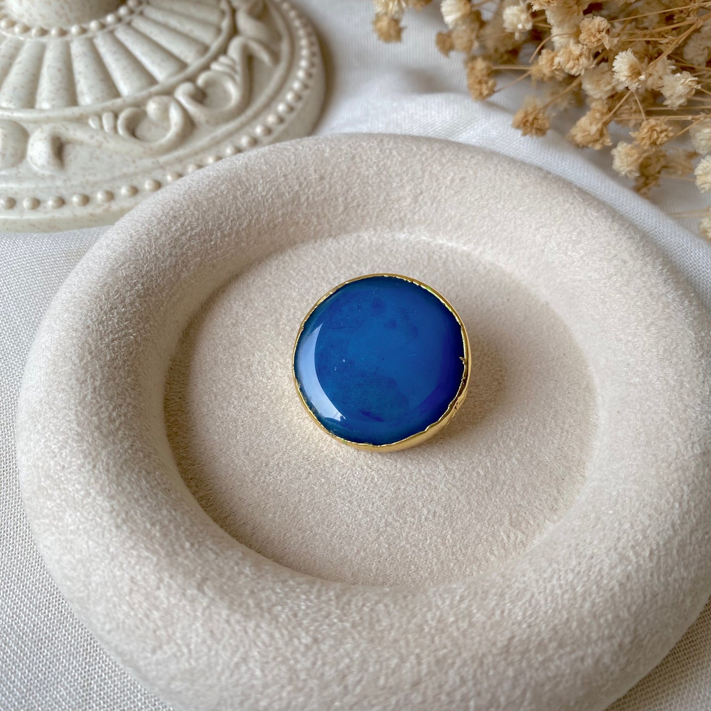 Midnight Echo | Handmade Brooch, Singular Creation