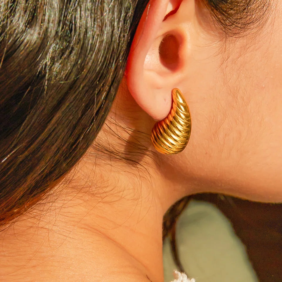 40191 Gold Plated Earrings