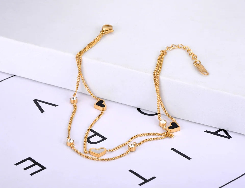 70132 Gold Plated Anklet