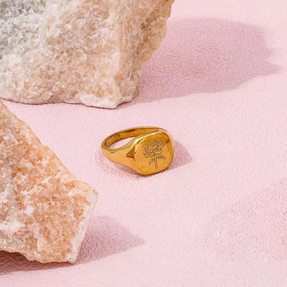 50421 Gold Plated Ring