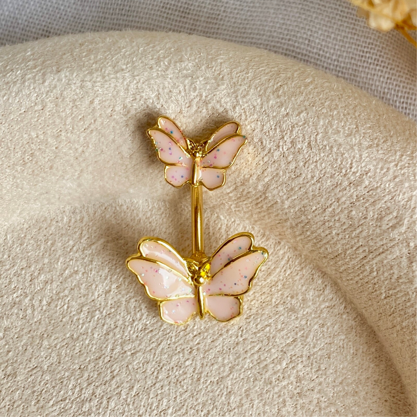 #00020 Copper Gold Plated Piercing