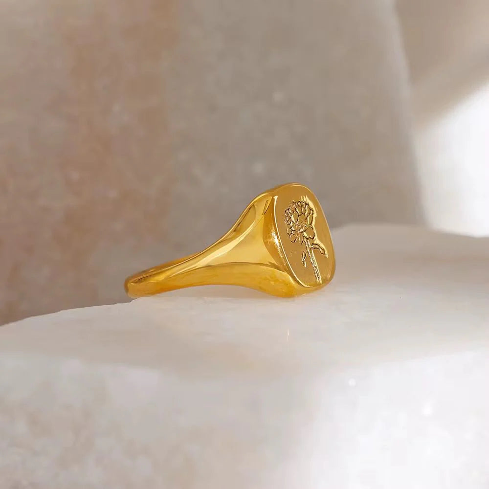 50421 Gold Plated Ring
