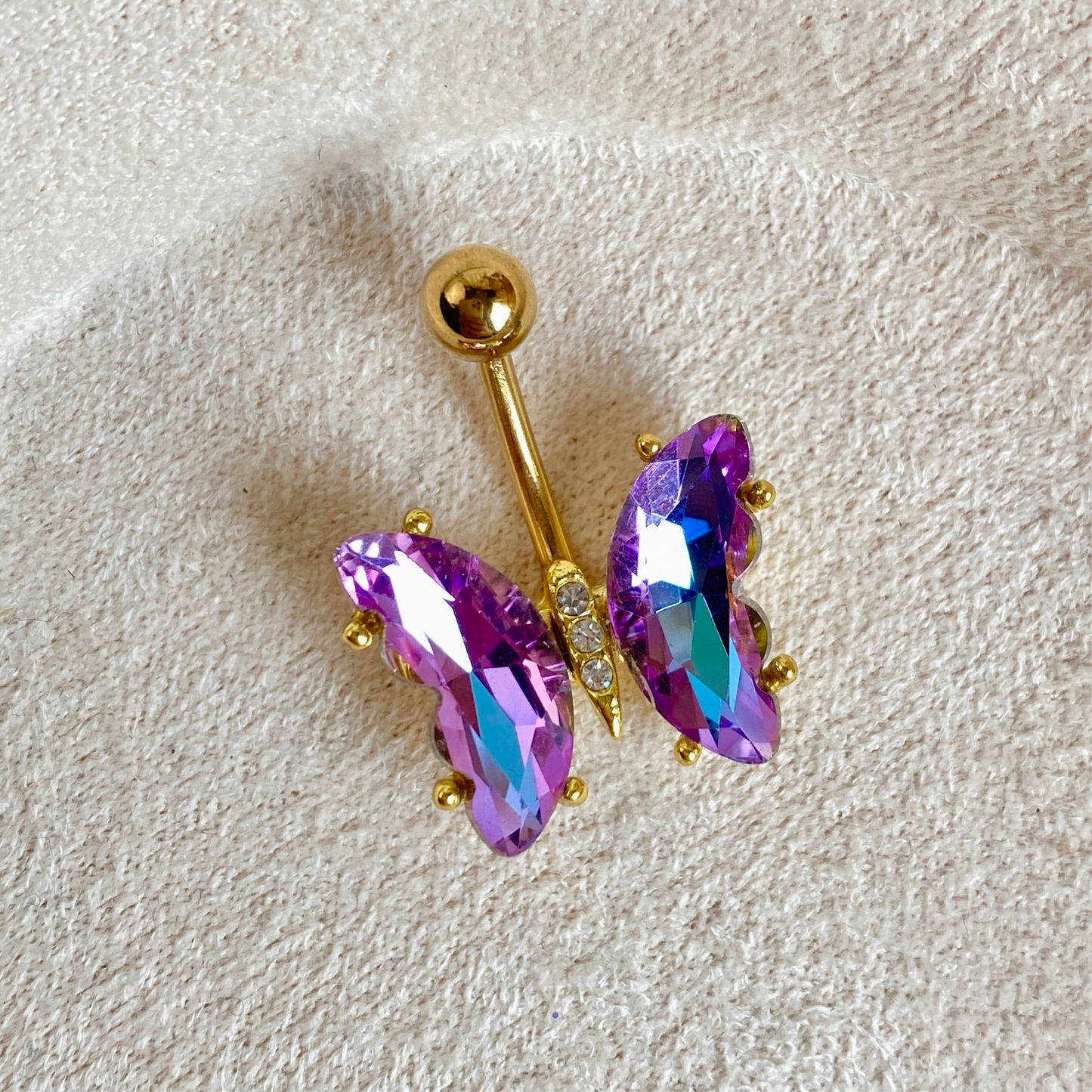 #00023 Copper Gold Plated Piercing