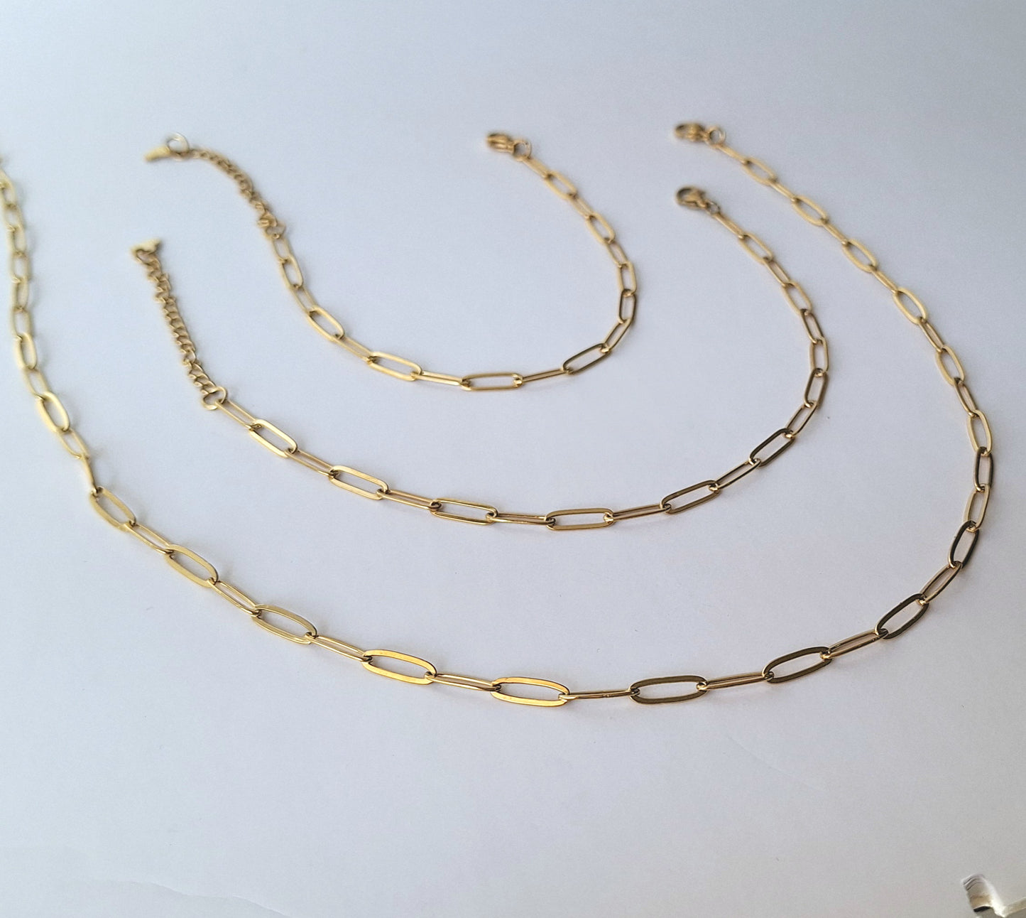 80026 Gold Plated 3 Pieces Set