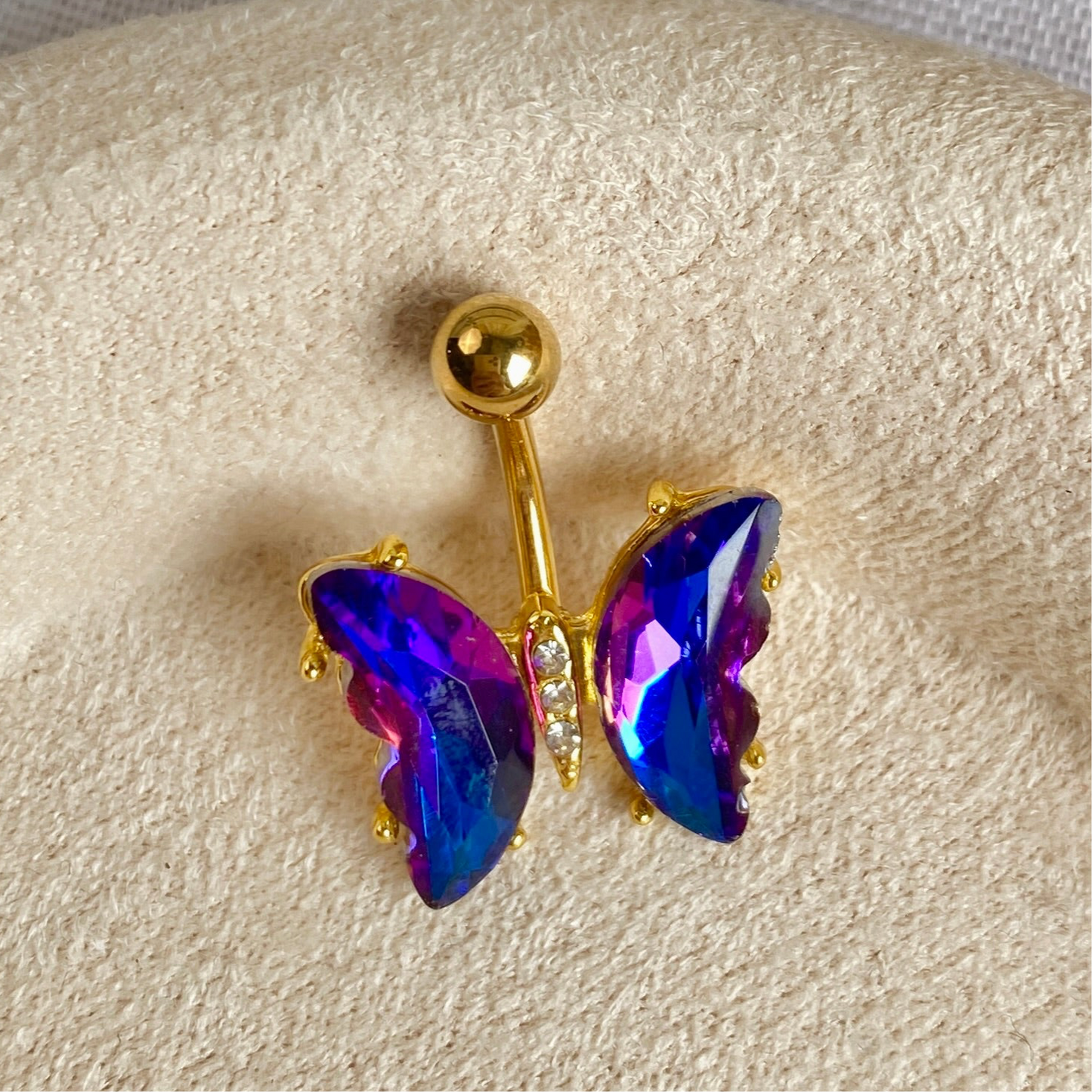 #00014 Copper Gold Plated Piercing