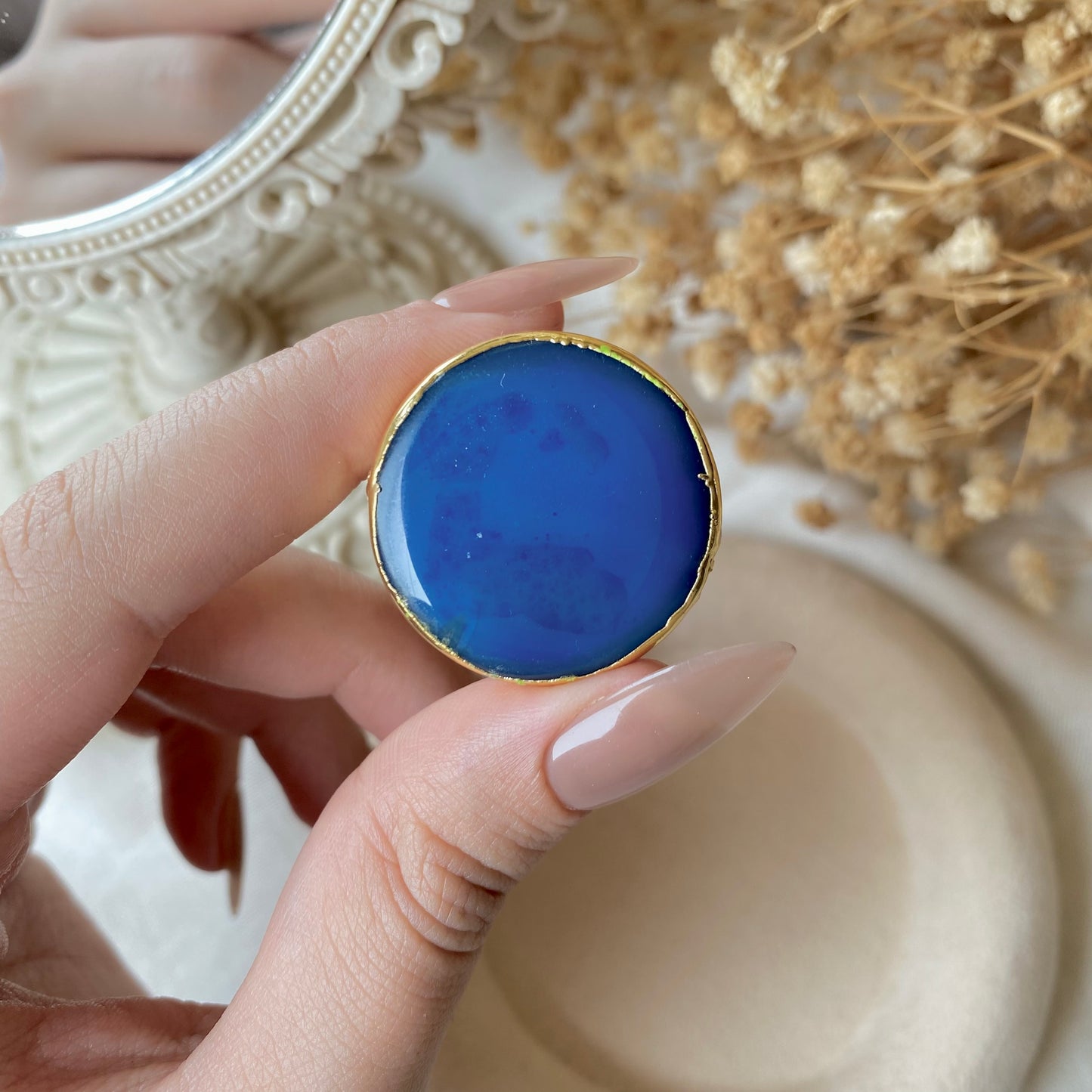 Midnight Echo | Handmade Brooch, Singular Creation
