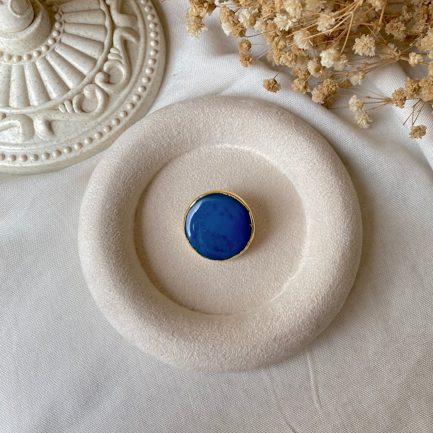 Midnight Echo | Handmade Brooch, Singular Creation