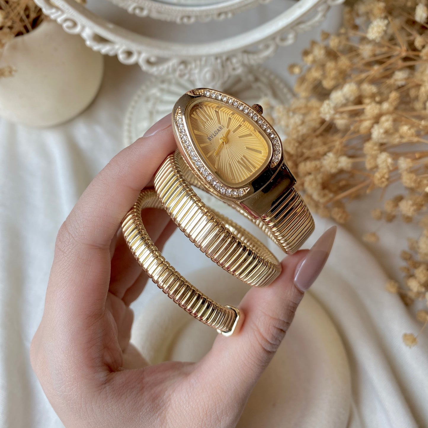 0001 BVLGARI Snake Watch