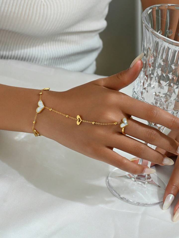 00007 Gold Plated Hand Chain