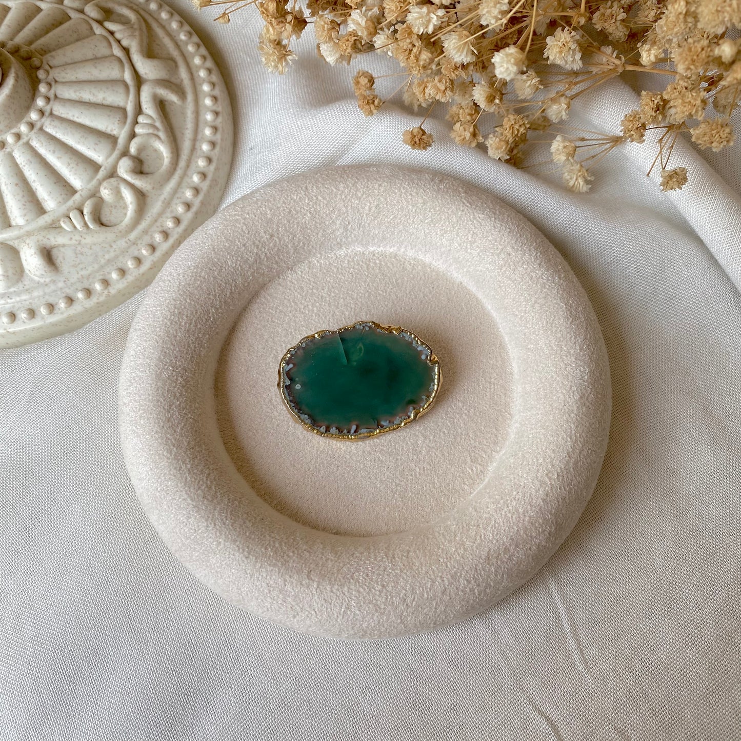 Forest Veil | Handmade Brooch, Singular Creation