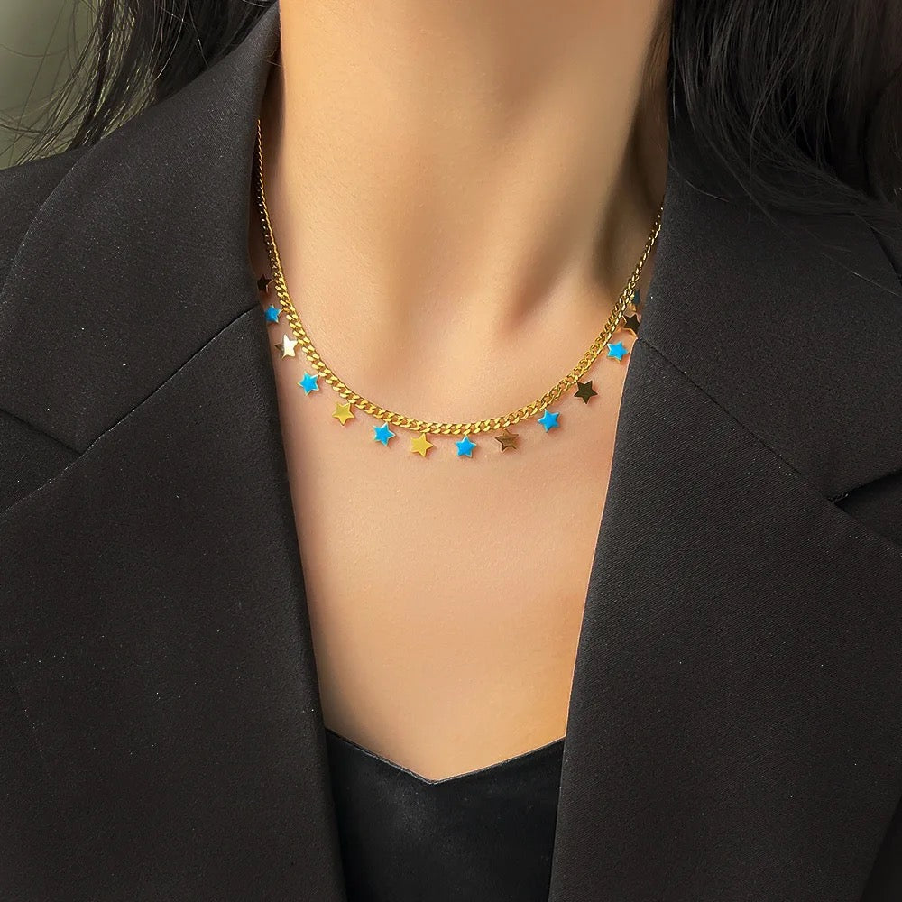 10328 gold plated necklace