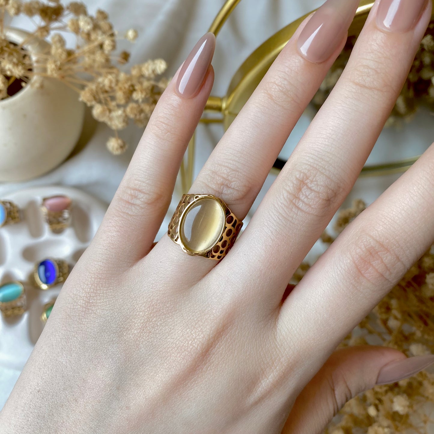 50519 Gold Plated Ring