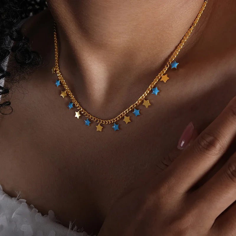 10328 gold plated necklace