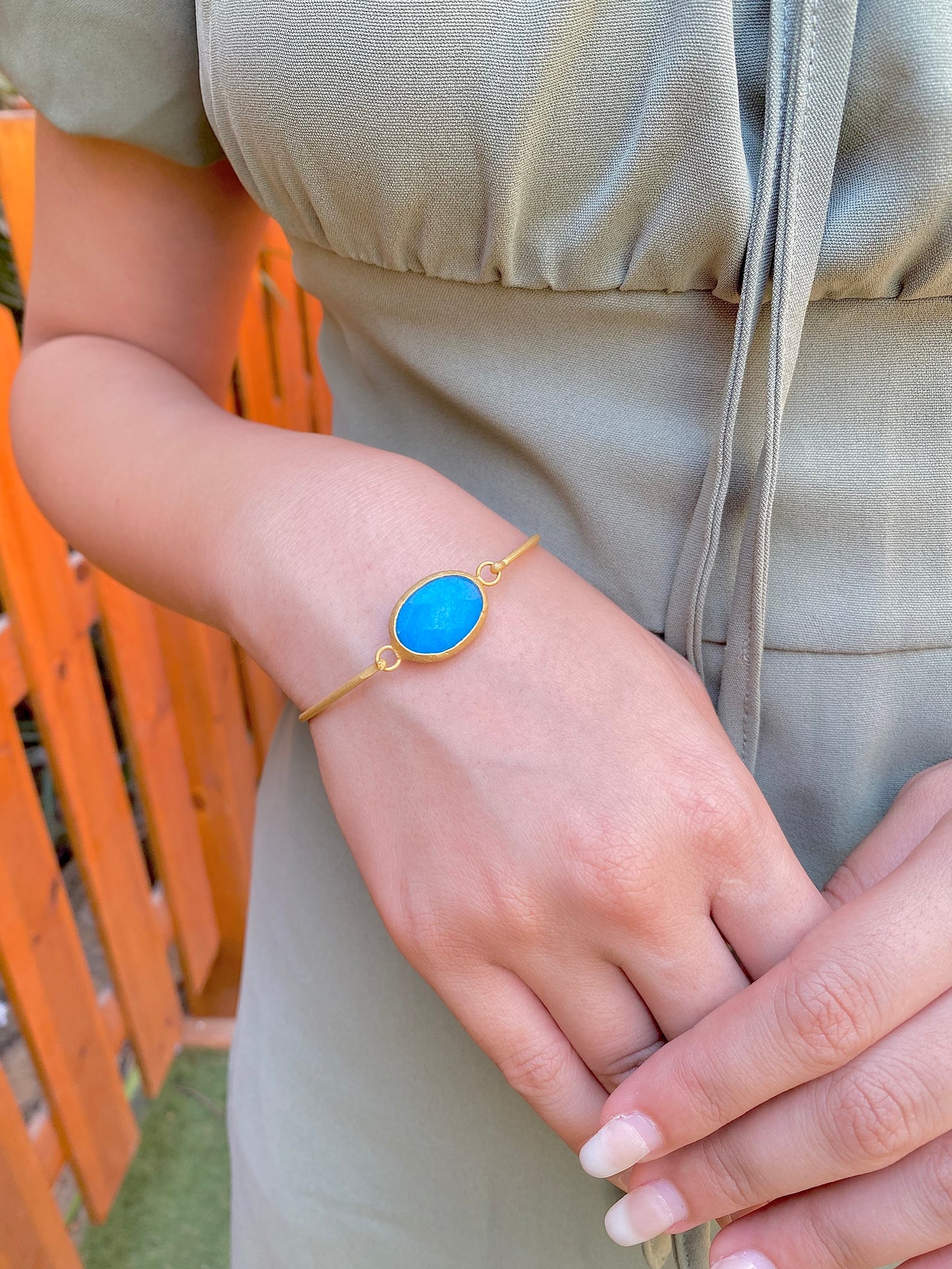 Azure Whisper | Handmade Bracelet, Singular Creation