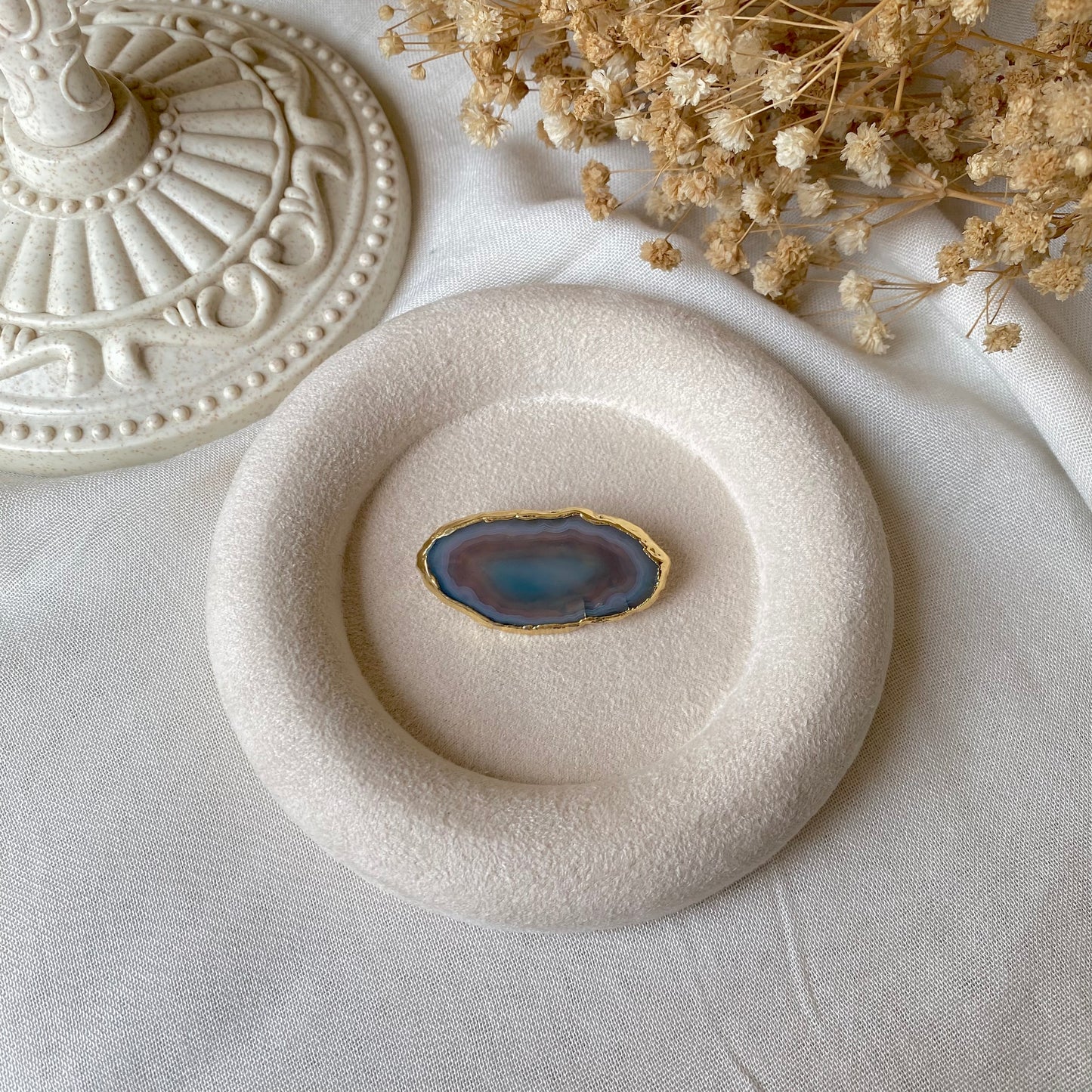 Echo Stone | Handmade Brooch, Singular Creation